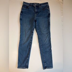 Madewell Women’s 29 Curvy High-Rise Skinny Jeans 26” Inseam Stretch Denim